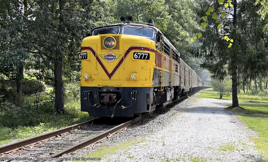CVSR 6777 brings up the rear.